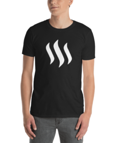 Steem Merch white – Men’s T-Shirt
