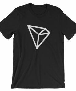 TRON Logo (Vintage Texture) Symbol Cryptocurrency Short-Sleeve Unisex T-Shirt