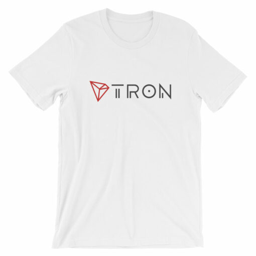 TRON TRX Logo  Symbol Cryptocurrency Short-Sleeve Unisex T-Shirt