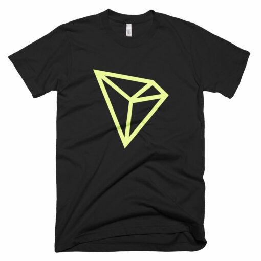 TRON TRX Logo Tshirt  American Apparel Cryptocurrency Short-Sleeve T-Shirt