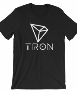 TRON TRX New Logo  Symbol Cryptocurrency Tshirt  Short-Sleeve Unisex T-Shirt