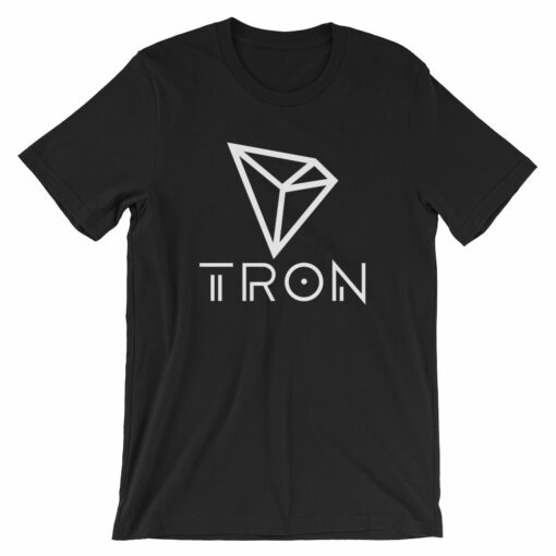 TRON TRX New Logo  Symbol Cryptocurrency Tshirt  Short-Sleeve Unisex T-Shirt