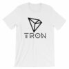 TRON (TRX) New Logo Tshirt  Cryptocurrency Symbol Shirt  Short-Sleeve Unisex T-Shirt