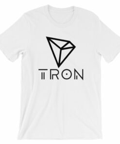 TRON (TRX) New Logo Tshirt  Cryptocurrency Symbol Shirt  Short-Sleeve Unisex T-Shirt