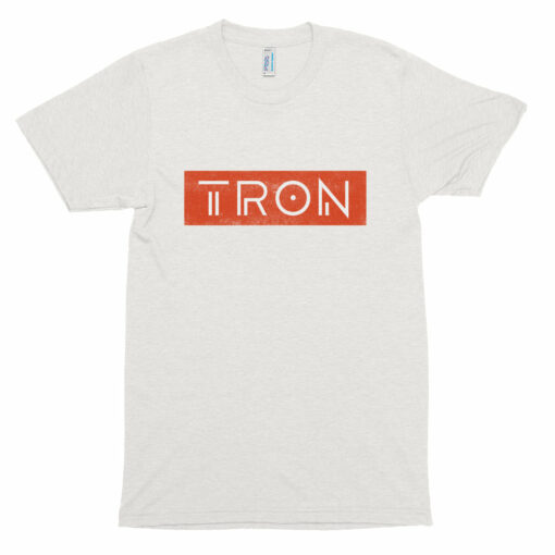 TRON (TRX) New Logo Tshirt  Cryptocurrency Symbol Shirt  Super Soft American Apparel Short-Sleeve Unisex T-Shirt