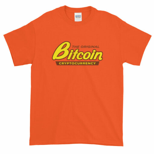 The Original Bitcoin Cryptocurrency Reese’s Inspired Shirt  Unique Funny BTC Short-Sleeve T-Shirt