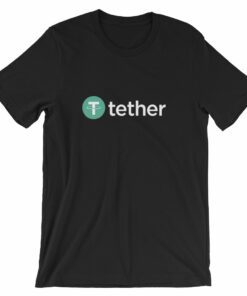 USDT Tether Logo T Shirt  Cryptocurrency Short-Sleeve Men’s  Women’s Unisex T-Shirt