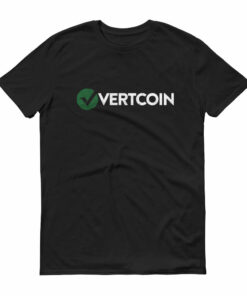 Vertcoin VTC Logo Symbol (Distressed) Short-Sleeve T-Shirt