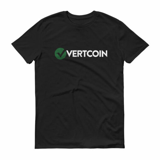 Vertcoin VTC Logo Symbol (Distressed) Short-Sleeve T-Shirt