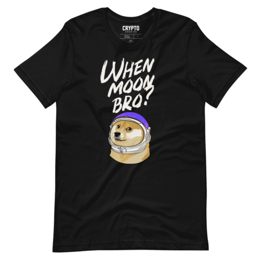 When Moon Bro – Doge T-Shirt