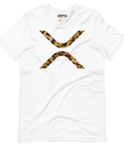 XRP Logo Leopard T-Shirt XRP Logo Leopard T-Shirt
