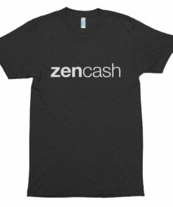 Zen Cash Simple Logo Soft American Apparel Tee  Short sleeve t-shirt