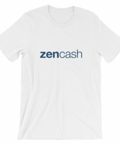 Zen Cash Simple Logo Tee  Cryptocurrency Zencash Short-Sleeve Unisex T-Shirt