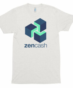 Zencash ZEN Logo Symbol Shirt Cryptocurrency Short sleeve soft t-shirt