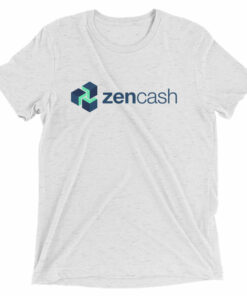 Zencash ZEN Logo Symbol Shirt Cryptocurrency Short sleeve t-shirt