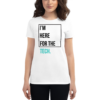 Zilliqa T-shirts – I’m here for the tech Women’s Short Sleeve T-Shirt