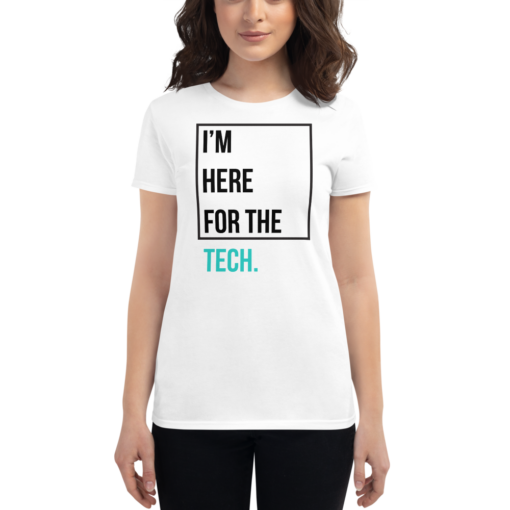 Zilliqa T-shirts – I’m here for the tech Women’s Short Sleeve T-Shirt