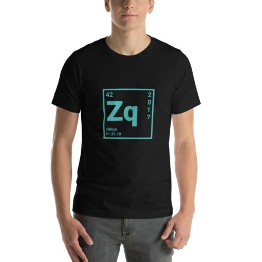 Zilliqa T-shirts – Zilliqa Periodic Table Men T-shirt