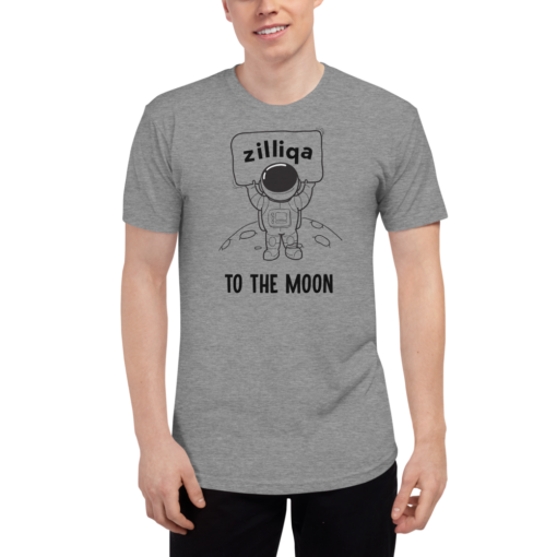 Zilliqa T-shirts – Zilliqa to the moon Men’s Track Shirt