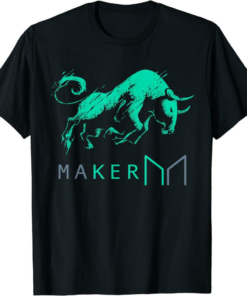 Maker T-Shirt Bullrun Decentralized MKR Token