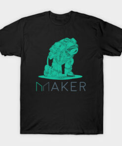Maker T-Shirt Maker Crypto Cryptocurrency MKR