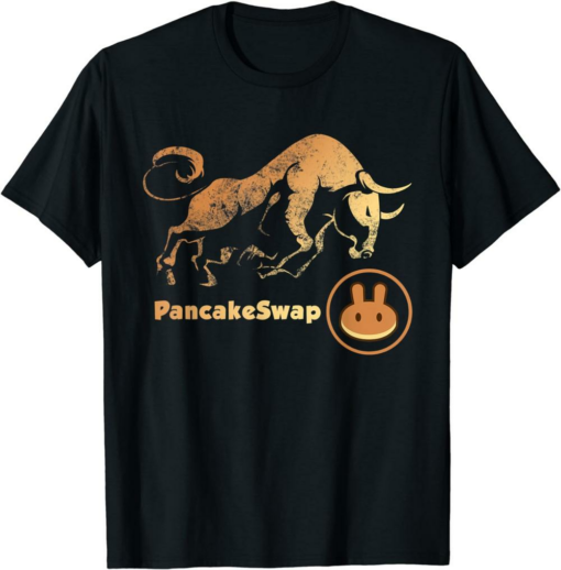 PancakeSwap T-Shirt Bull PancakeSwap