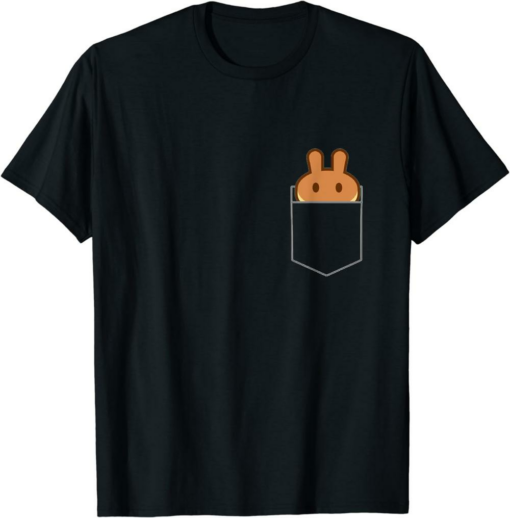 PancakeSwap T-Shirt Logo In Pocket