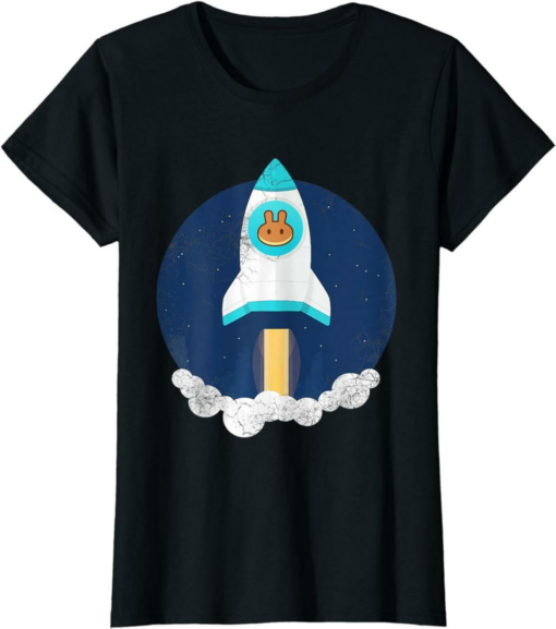 PancakeSwap T-Shirt To The Moon Cryptocurrency