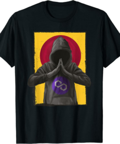 Polygon T-Shirt Hacker Shadow Man
