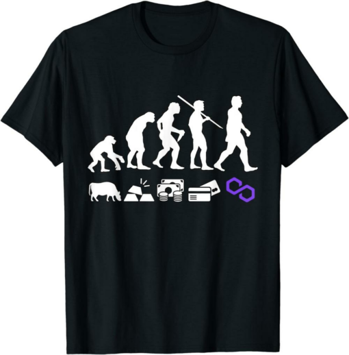 Polygon T-Shirt Polygon Evolution Of Money