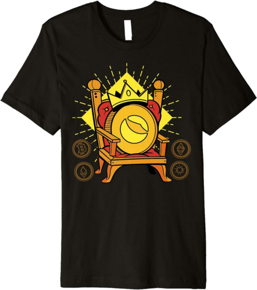 Terra T-Shirt Terra Is King Crypto