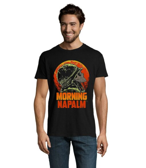 Apocalypse Now T-Shirt Morning Napalm Soldier Helmet