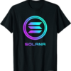 Barena Solana T-Shirt Crypto Sol Coin Blockchain Trendy