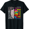 Big Brain Magazine T-Shirt Brain Parts Left And Right Brain