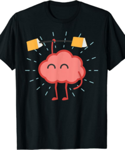 Big Brain Magazine T-Shirt Exercise Your Brain Workout