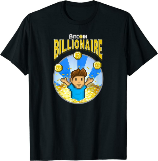 Bitcoin Billionaire Club T-Shirt Crypto Blockchain Trendy