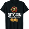 Bitcoin Billionaire Club T-Shirt Cryptocurrency Investors