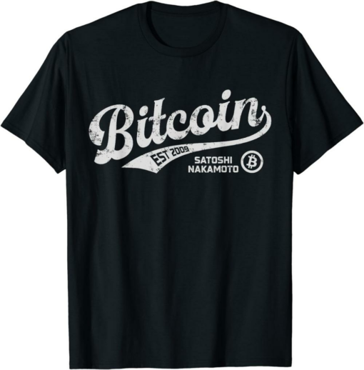 Bitcoin Master T-Shirt Logo Btc Crypto Currency Traders