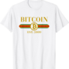 Bitcoin Paris T-Shirt Btc Blockchain Miners Trendy