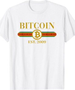 Bitcoin Paris T-Shirt Btc Blockchain Miners Trendy