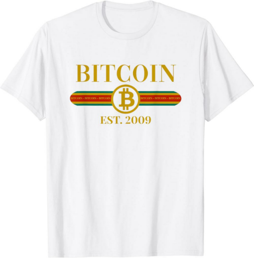 Bitcoin Paris T-Shirt Btc Blockchain Miners Trendy