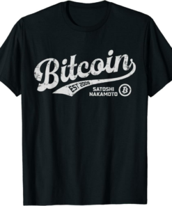 Bitcoin Paris T-Shirt Logo Btc Crypto Currency Traders