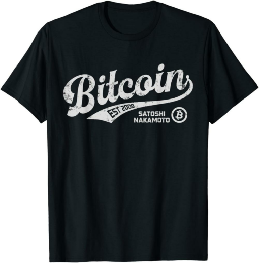 Bitcoin Paris T-Shirt Logo Btc Crypto Currency Traders