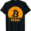 Bitcoin Paris T-Shirt Maximalist Skyline Blockchain Miners