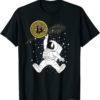 Bitcoin To The Moon T-Shirt Astronaut Bitcoin Hodl Btc