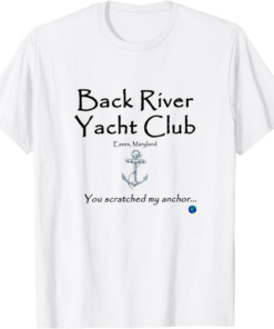 Bored Ape Yacht Club T-Shirt Back River Yacht Club