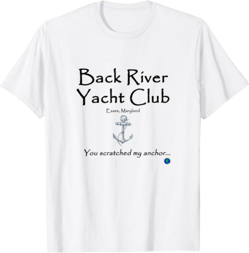 Bored Ape Yacht Club T-Shirt Back River Yacht Club
