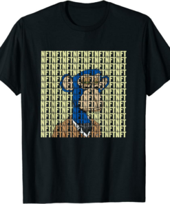 Bored Ape Yacht Club T-Shirt Cravat Nft Design Graphic