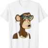 Bored Ape Yacht Club T-Shirt Inspired Nft Attire Cool Shades