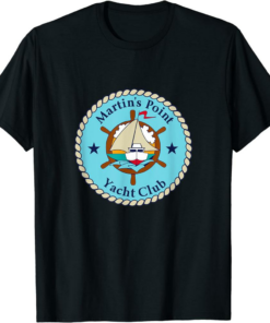 Bored Ape Yacht Club T-Shirt Martins Point Yacht Club